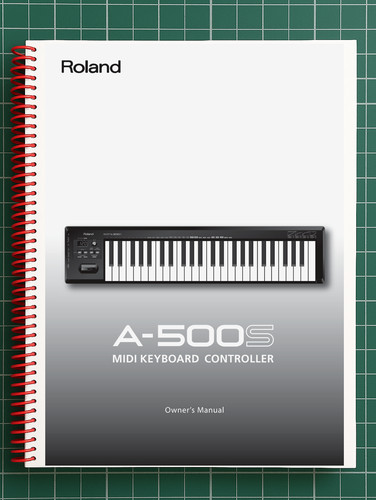 Roland 500s manuale del - a-500s,