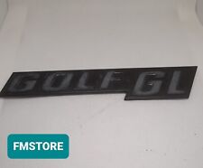 VOLKSWAGEN VW GOLF GL LOGO SIGLA EMBLEMA FREGIO STEMMA SCRITTA TARGHETTA BADGE