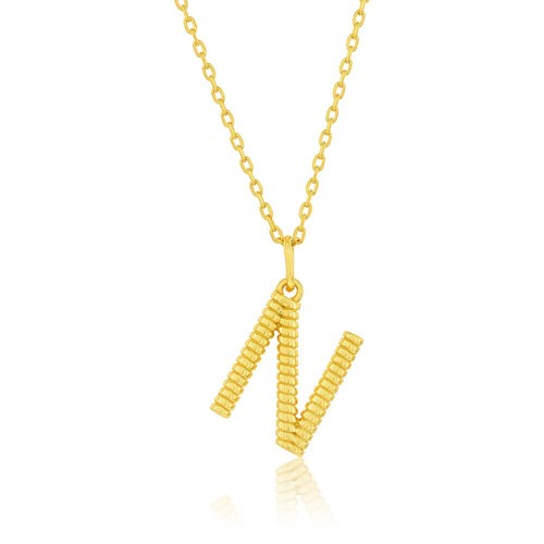 Collana iniziale design - collana, 'n'