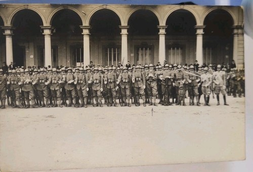 Ww1 foto compagnia militare - ,