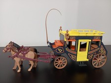 PLAYMOBIL DILIGENCIA DEL CORREO BANCO VAQUEROS VAQUERO WESTERN OESTE 71862 NUEVA