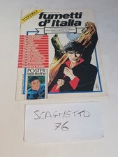 DYLAN DOG E ALTRI SU FANZINE FUMETTI D'ITALIA N. 1 CON POSTER MISTER NO.