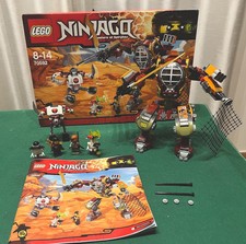 Lego 70592 Ninjago Masters Of Spinjitzu Robot Salvage M.E.C. Completo 100%