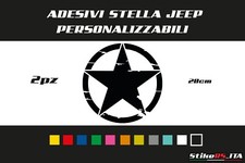  Adesivo in Vinile Stella Jeep