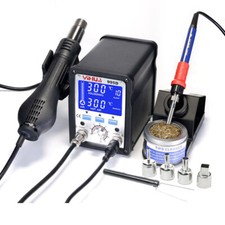 Stazione saldante rilavorazione YIHUA 995D SMD BGA pistola ad aria calda saldatore saldatore