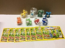 CONIGLIETTI PASQUALI SERIE COMPLETA 8 PEZZI + 8 CARTINE KINDER