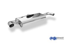 FOX alette acciaio inox impianto racing da catalizzatore per Mercedes Classe A A45 AMG W176