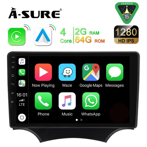 Autoradio 64gb android 15 - autoradio, 2+64gb
