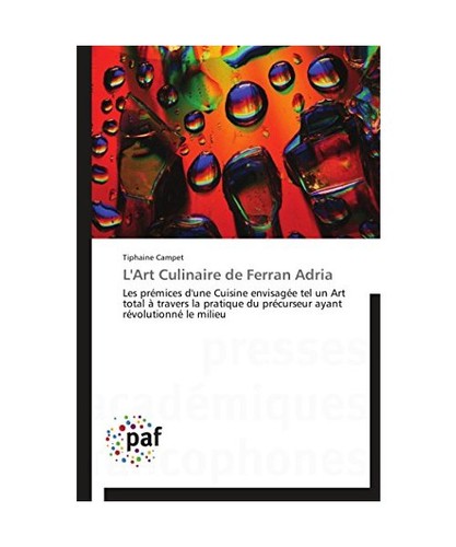 Art culinaire ferran - culinaire,
