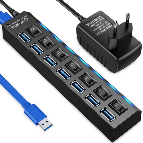 Hub usb3 porte 7 - hub,