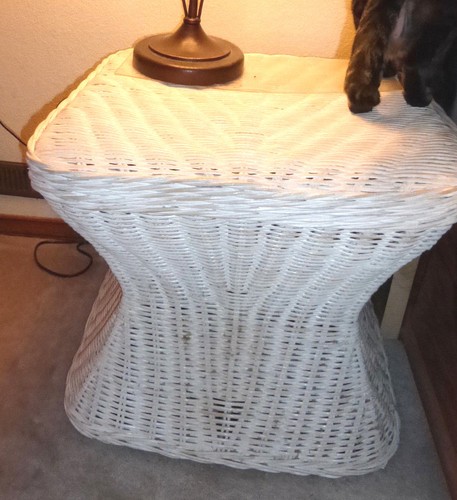 Tavolo vintage vimini - vintage,