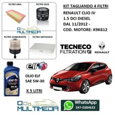 KIT TAGLIANDO 4 FILTRI OLIO