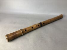 Y8432 SHAKUHACHI Flauto bambù stile Kinko giunto non firmato Giappone musica antica