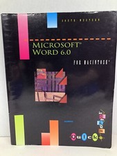 Microsoft Word 6.0 per Macintosh include floppy disk QuickTorial