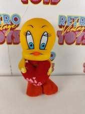 MINI PELUCHE TITTY TWEETY DI GATTO SILVESTRO CUORE SCRITTA MI PIACI VINTAGE 15CM