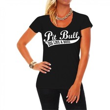 T-shirt donna ragazza Pit Bull