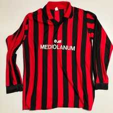 Maglia da Stadio Milan 11 Mediolanum Calcio Jersey Shirt Maillot Vintage
