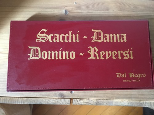 Scatola vintage giochi da - vintage,