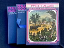 Emilio Salgari - Edizione Annotata - Il Primo Ciclo della Jungla -Mondadori 1969