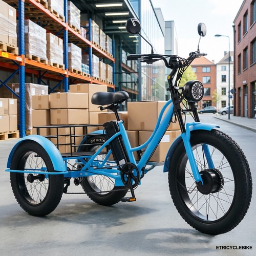 Triciclo carico elettrico - carico,