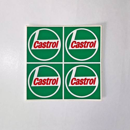 Adesivi castrol vintage - adesivi, 80s