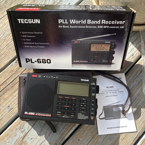 Tecsun 680 - pl-680, (nero)