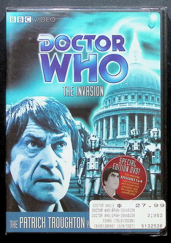 Doctor who the invasion dvd - doctor,