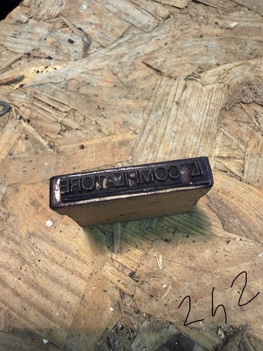 Timbro antico legno - timbro,