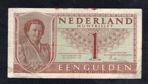 Pays bas gulden 1943 - 1, tb
