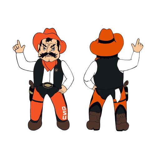 Oklahoma cowboys 7ft - oklahoma,