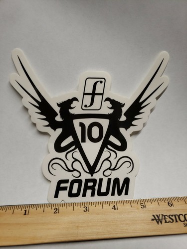 Forum white black ski - 6",