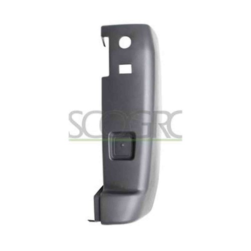 Cantonale destro nero goffrato - cantonale,