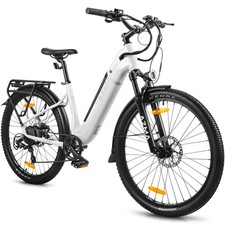 AZMA A1 Bici Elettrica,27,5" Bici Elettrica Uomo Donna da 36V 18AH Batteria