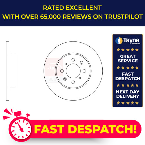 Coppia dischi freno solidi - coppia,