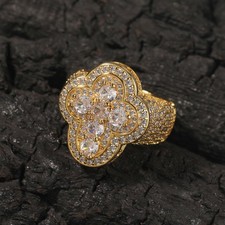 Anello classico croce hip hop