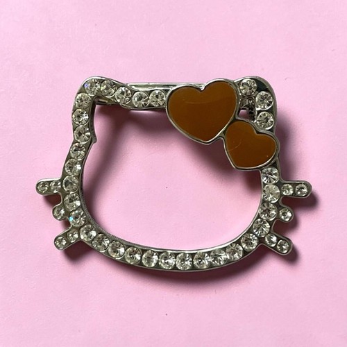 Hello kitty brooch heart - kitty,