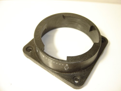 Ariete anello flangia - anello, nero