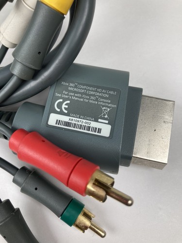 Xbox 360 component - component, av