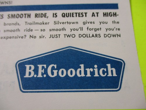 Late goodrich mud and - 60's,