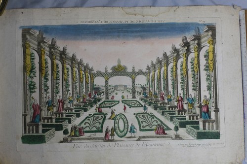 Vue optique jardin de - vue, d'optique