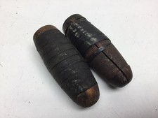 Manopole manubrio in legno TOC bici anteguerra originali 