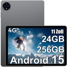 XGODY. M10 Tablet 11.1 Pollici, 24GB+256GB 8000mAh Dual SIM 4G LTE Android 15 GPS