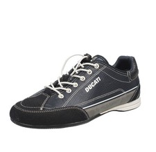 Ducati Off Road - Sneakers Basse Con Coulisse Blu - Uomo Scarpe Sneakers