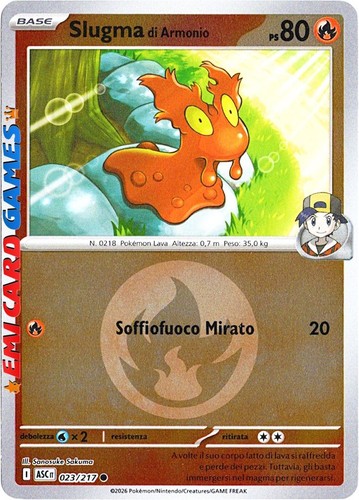 Slugma armonio 023 - slugma, 023/217