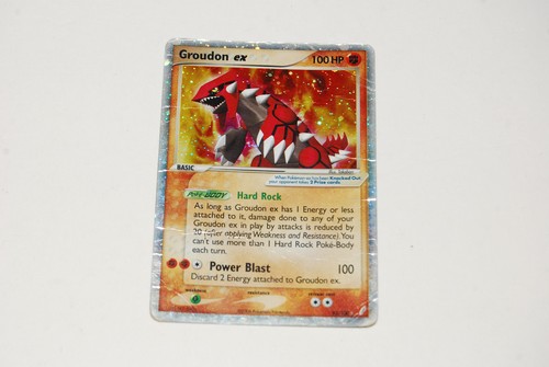 Carta pokemon groudon - carta,