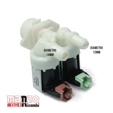 ELETTROVALVOLA 2 VIE CARICO ACQUA LAVATRICE REX ELECTROLUX AEG ZOPPAS 1325186110