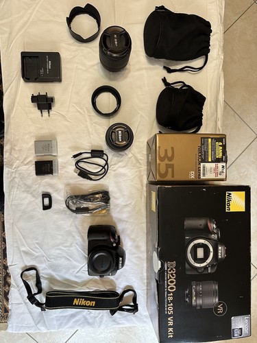 Nikon d3200 105 kit - nikon, vr
