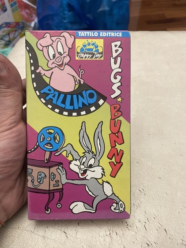 Vhs bugs bunny pallino - vhs,