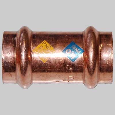 Manicotto rame pressare - rame,