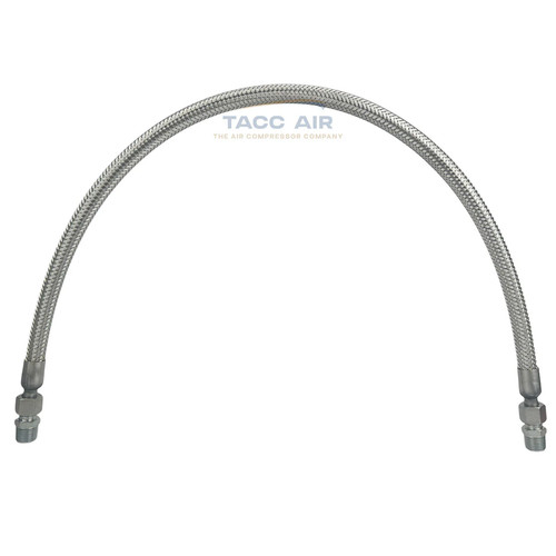 36 braided stainless - 36",